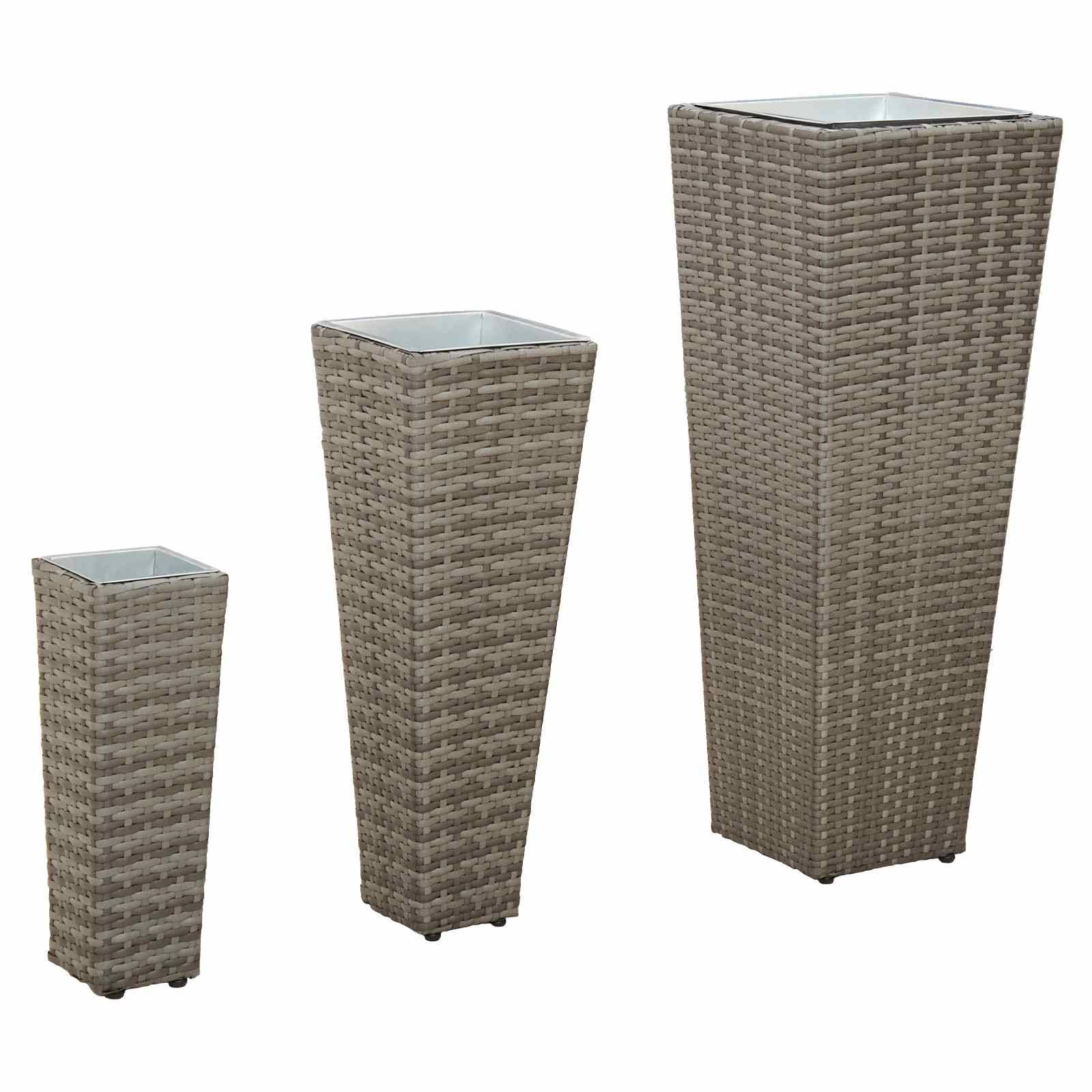 vidaXL Set für Outdoor 3 pcs Metall