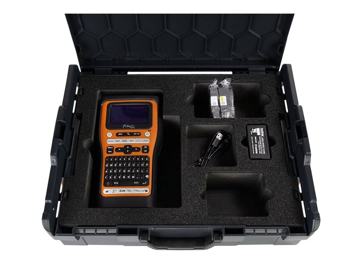 Brother P-Touch PT-E560BTVP - Beschriftungsgerät - s/w - Thermotransfer - Rolle