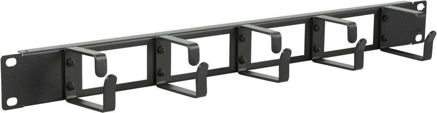 Lanview 1U 48,30cm (19'') CABLE ORGANIZER PANEL (RAO110BL)