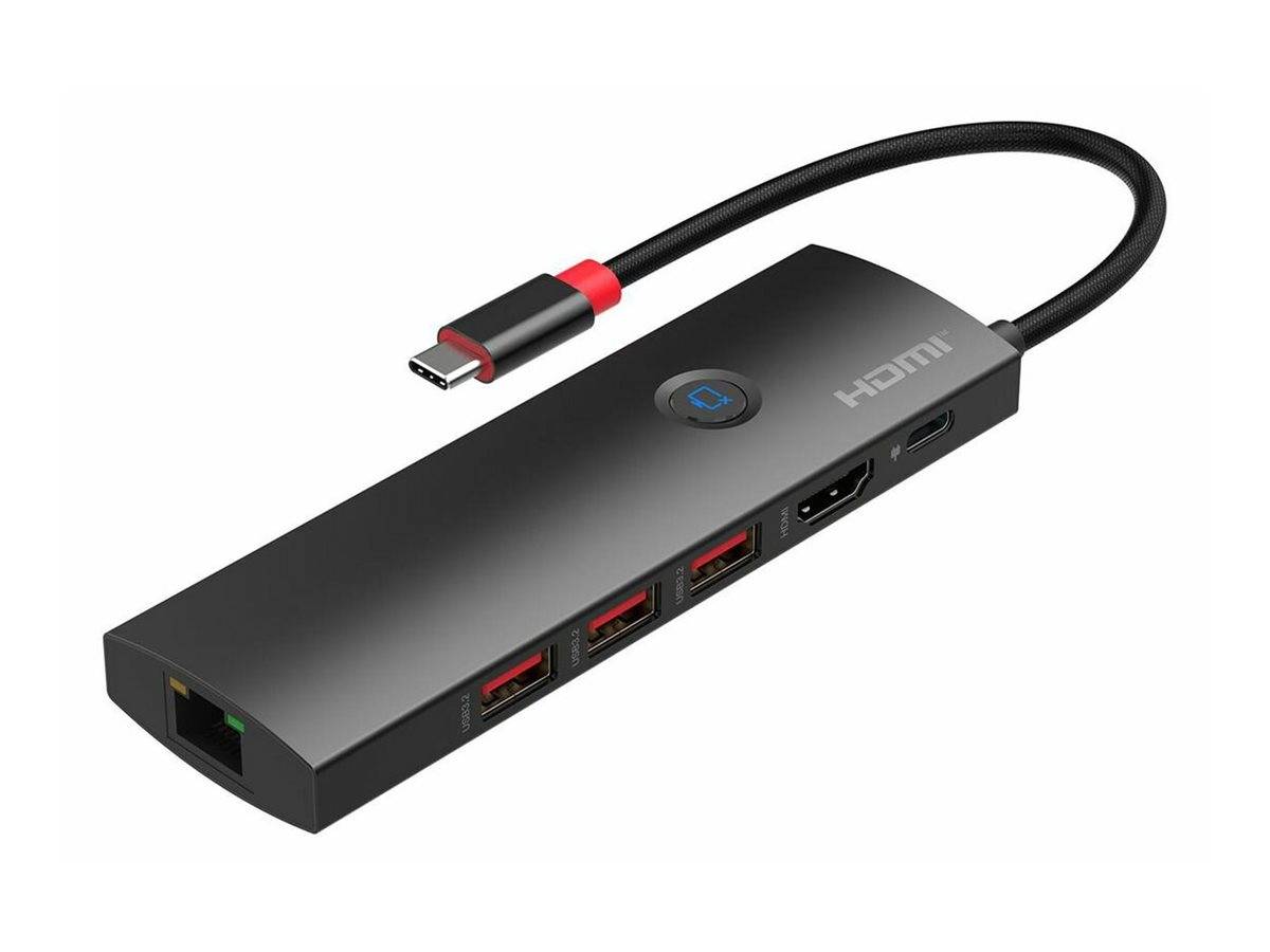 MicroConnect Dockingstation - USB-C / Thunderbolt3 - HDMI - 1GbE