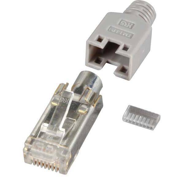 EFB-Elektronik Stecker RJ45 grau Kat.5e Hirose TM11 (VE10)
