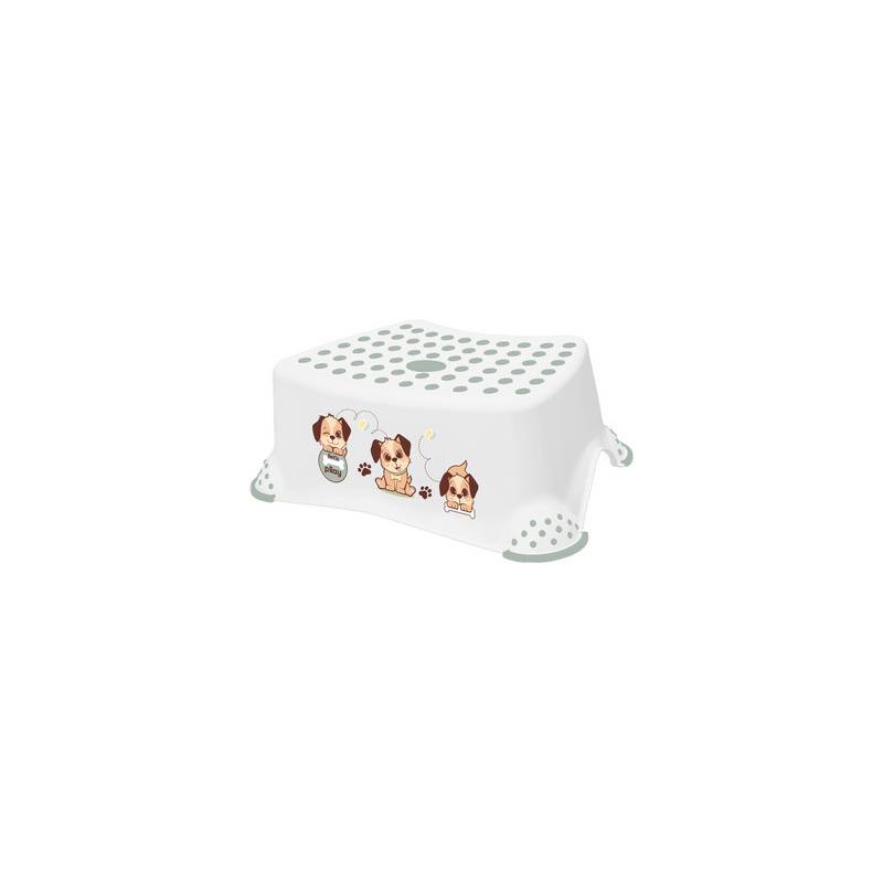 keeeper kids Tritthocker "tomek dogs", weiß