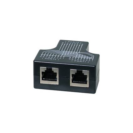 LogiLink RJ45 Anschlussverdoppler, 1:1 parallel geschaltet