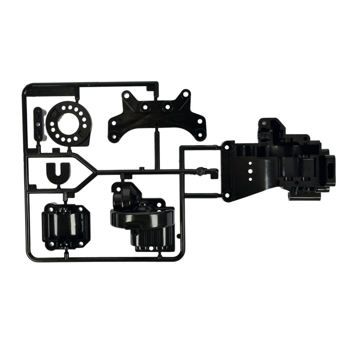 TA-01/02 B-Teile Getr.-Geh. hinten schw.