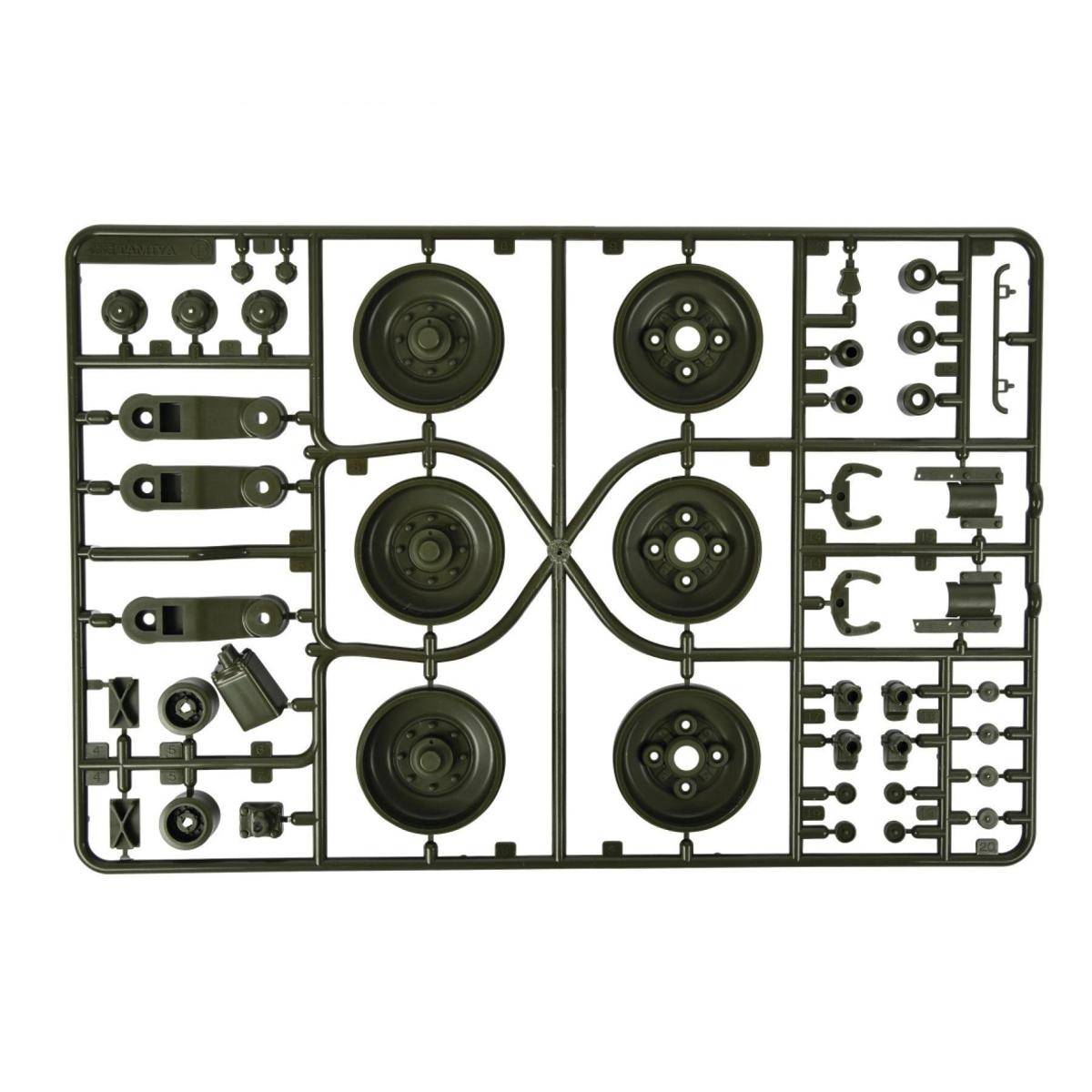 B-Teile Schw.Arm/Laufro.(1) LEO2A6 56020