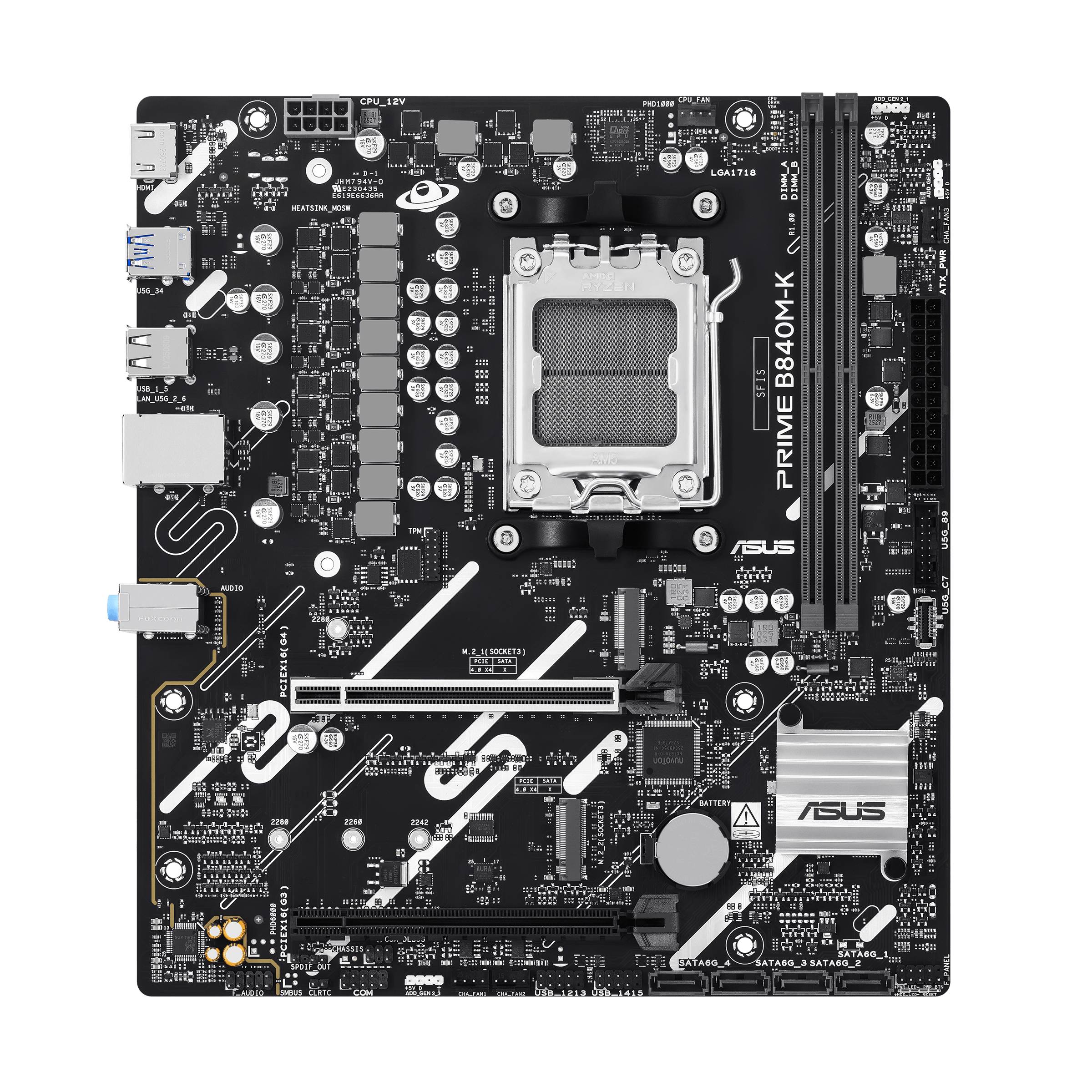 ASUS PRIME B840M-K (AMD,AM5,DDR5,mATX)