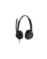 HP Poly Mission 425 Stereo-USB-Headset, kabelgebunden, Classic (Bulk), 126 g, Schwarz