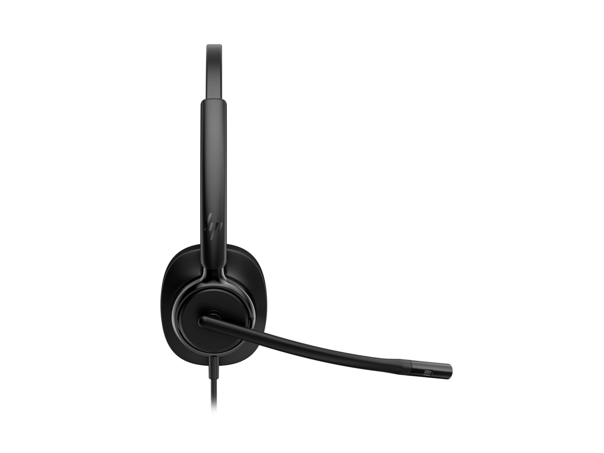 HP Poly Mission 425 Stereo-USB-Headset, kabelgebunden, Classic, 126 g, Schwarz