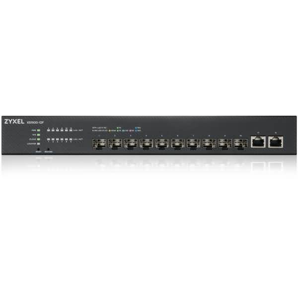 ZyXEL XS1935-12F 12-Port mgd Switch 10x10G SFP+-Ports 2x10GBit