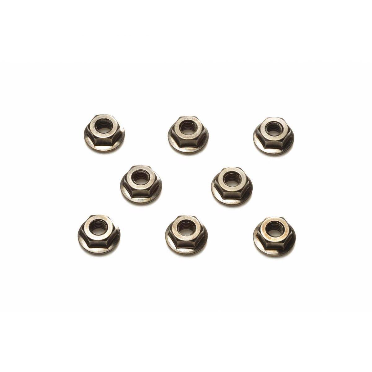 42282 - TRF Radmuttern 4mm geriffelt (8) Stahl