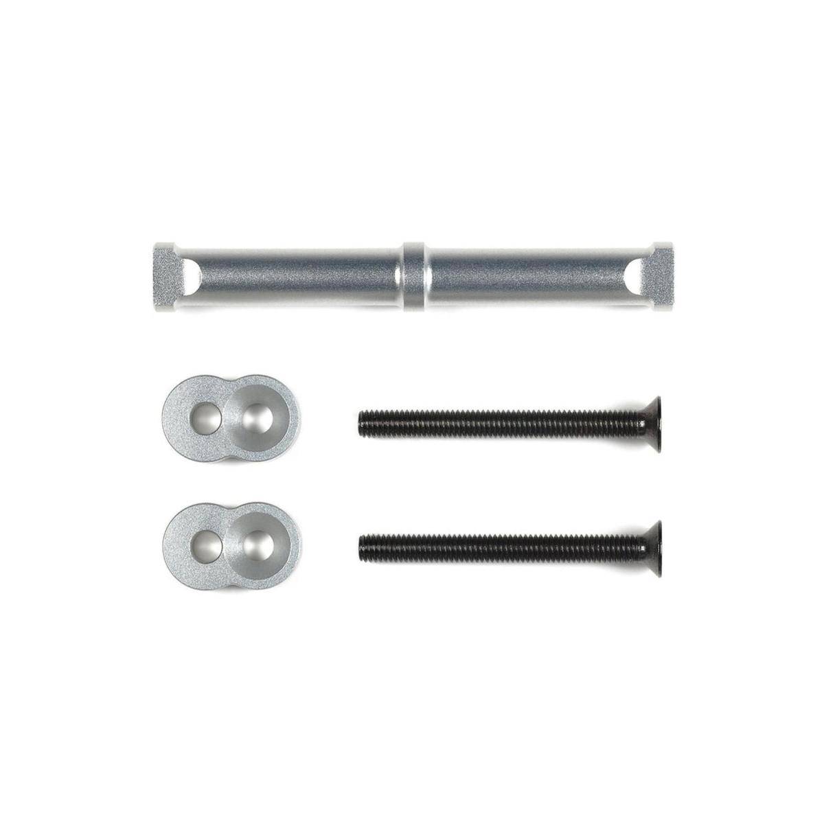 22089 - BB-01 Alu Dämpferhalter hinten silber