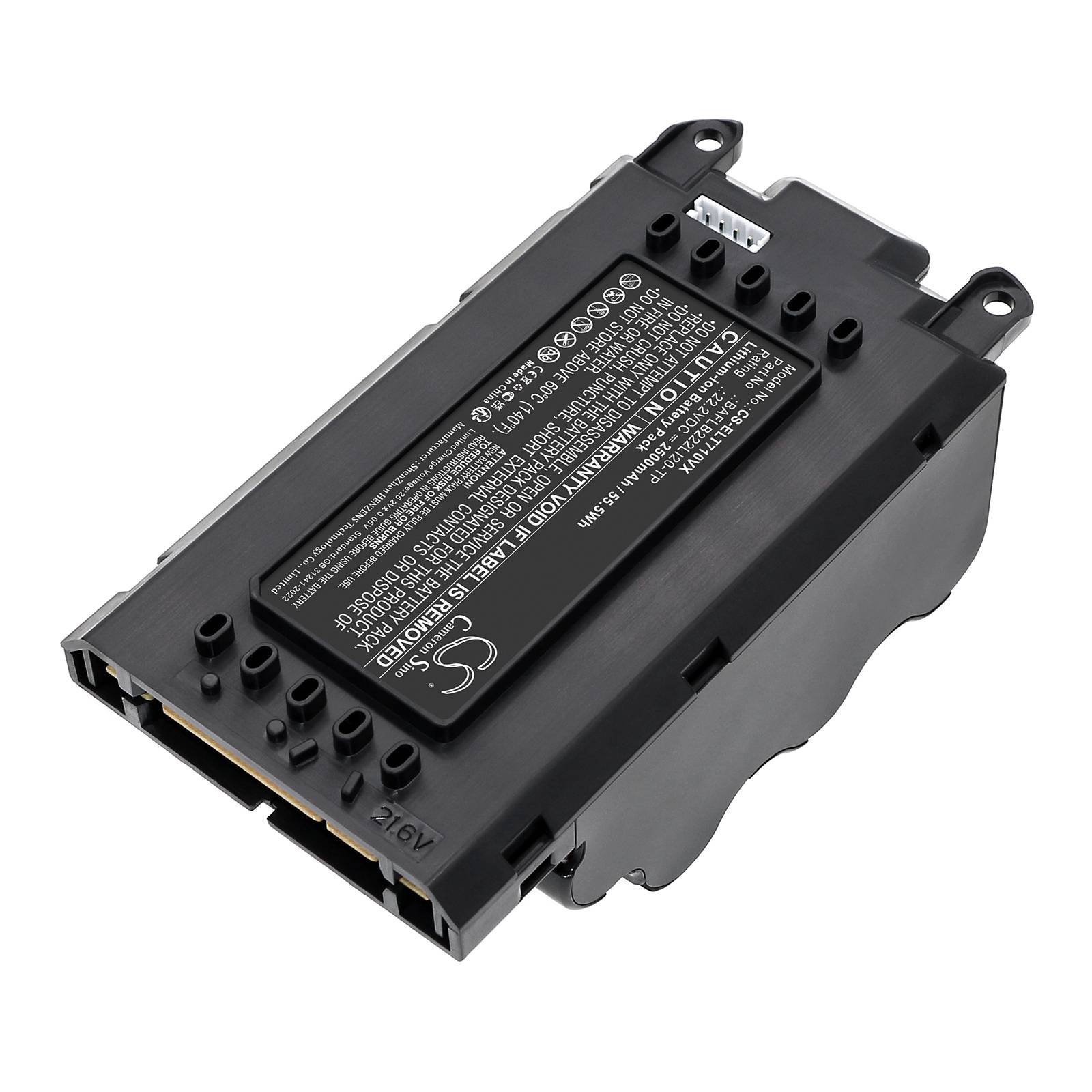 Ersatzakku für WQ7, Well Q7, BAFLB222LI20-TP, BL7828B - 22,2 Volt 2500mAh Li-Ion