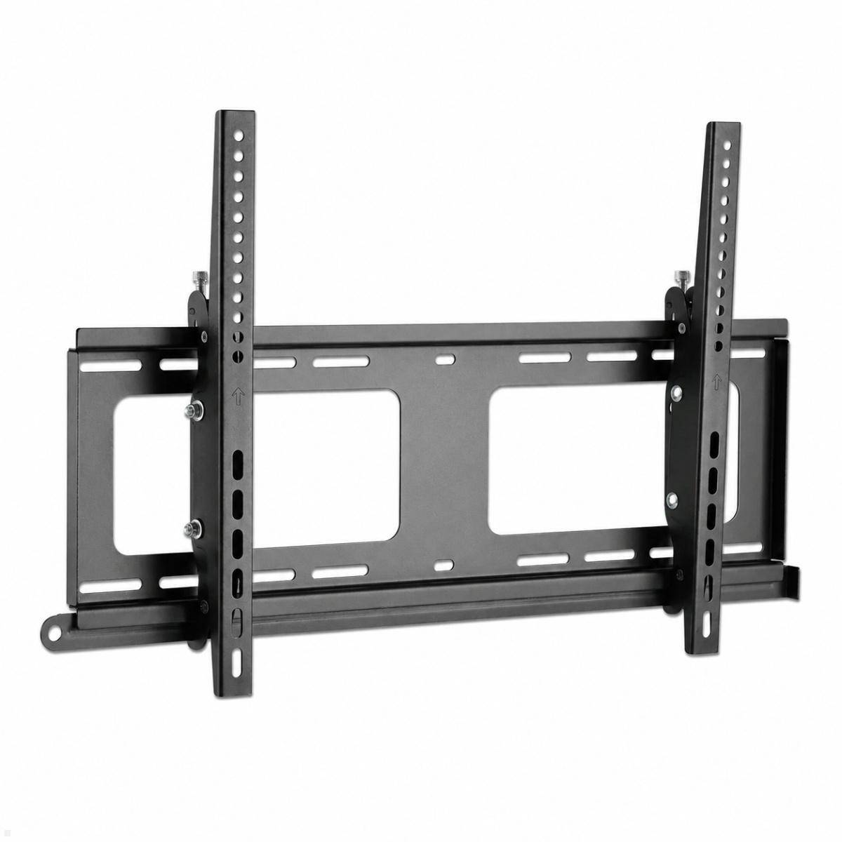 MonLines MWH036B flache Outdoor TV Wandhalterung 37-86 Zoll, diebstahlsicher