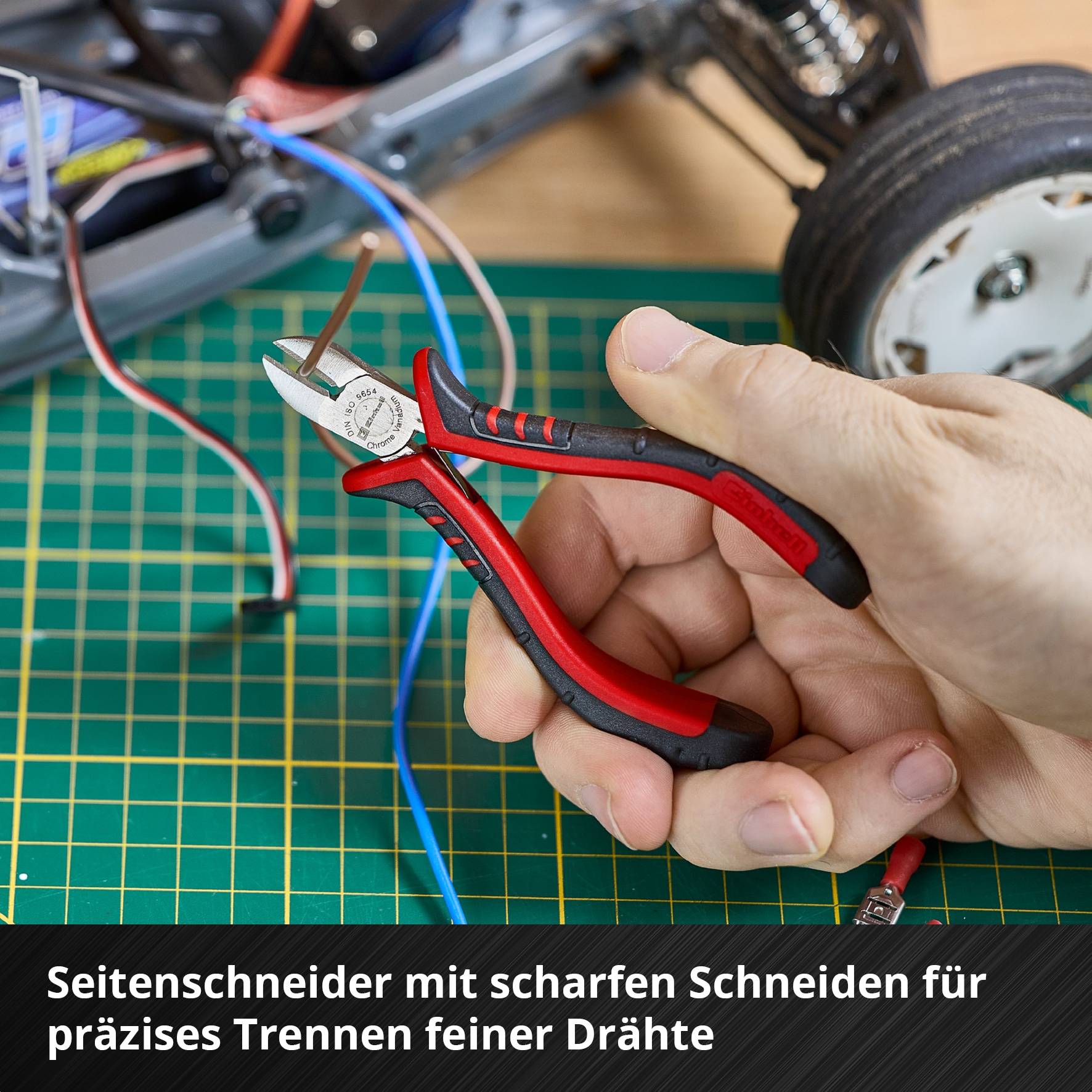 EINHELL E-Case-Einleger Feinmechaniker-Zangen, 505272, 8-teilig