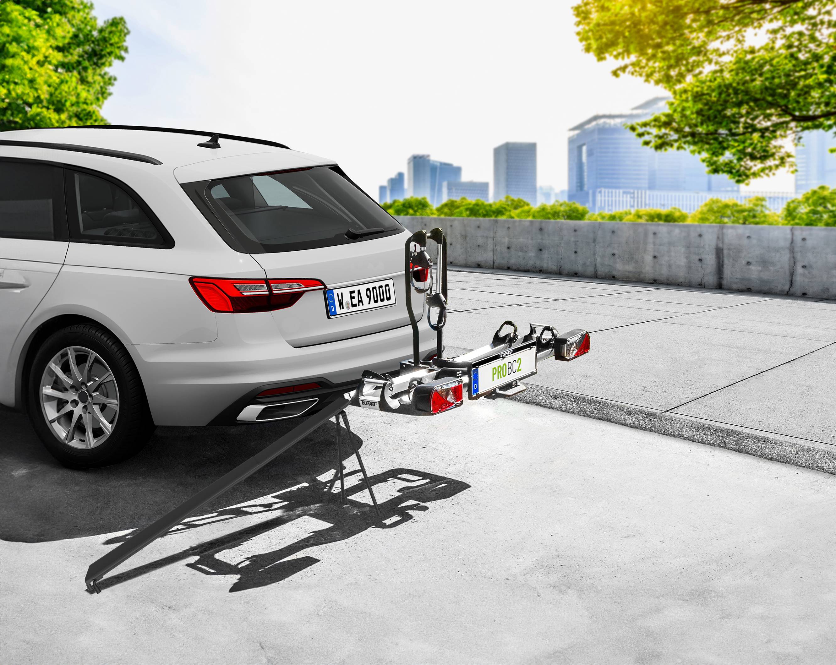 EUFAB Universal Auffahrschiene, 11640, für Fahrradträger