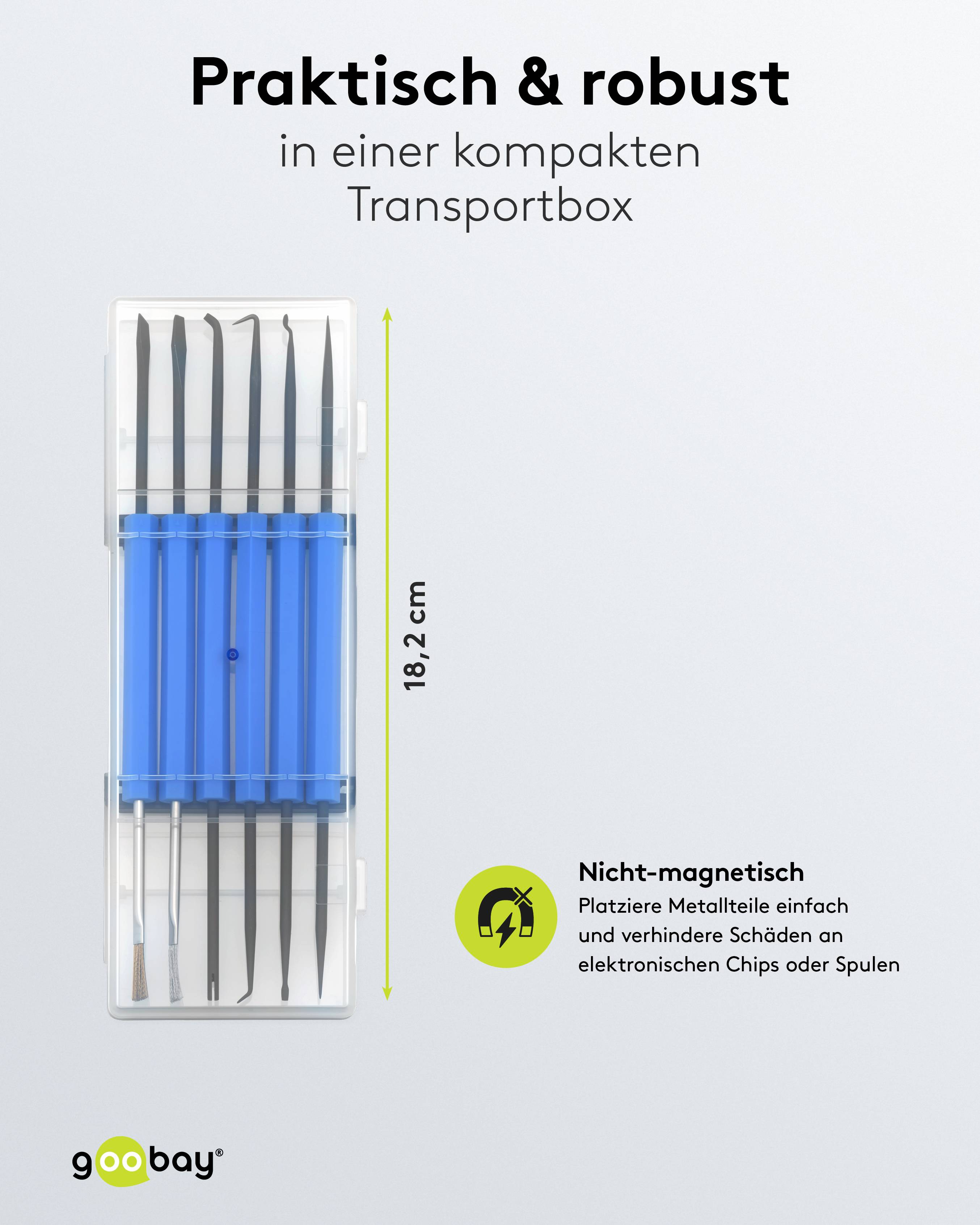 GOOBAY Lötwerkzeug, 77999, 6-teilig