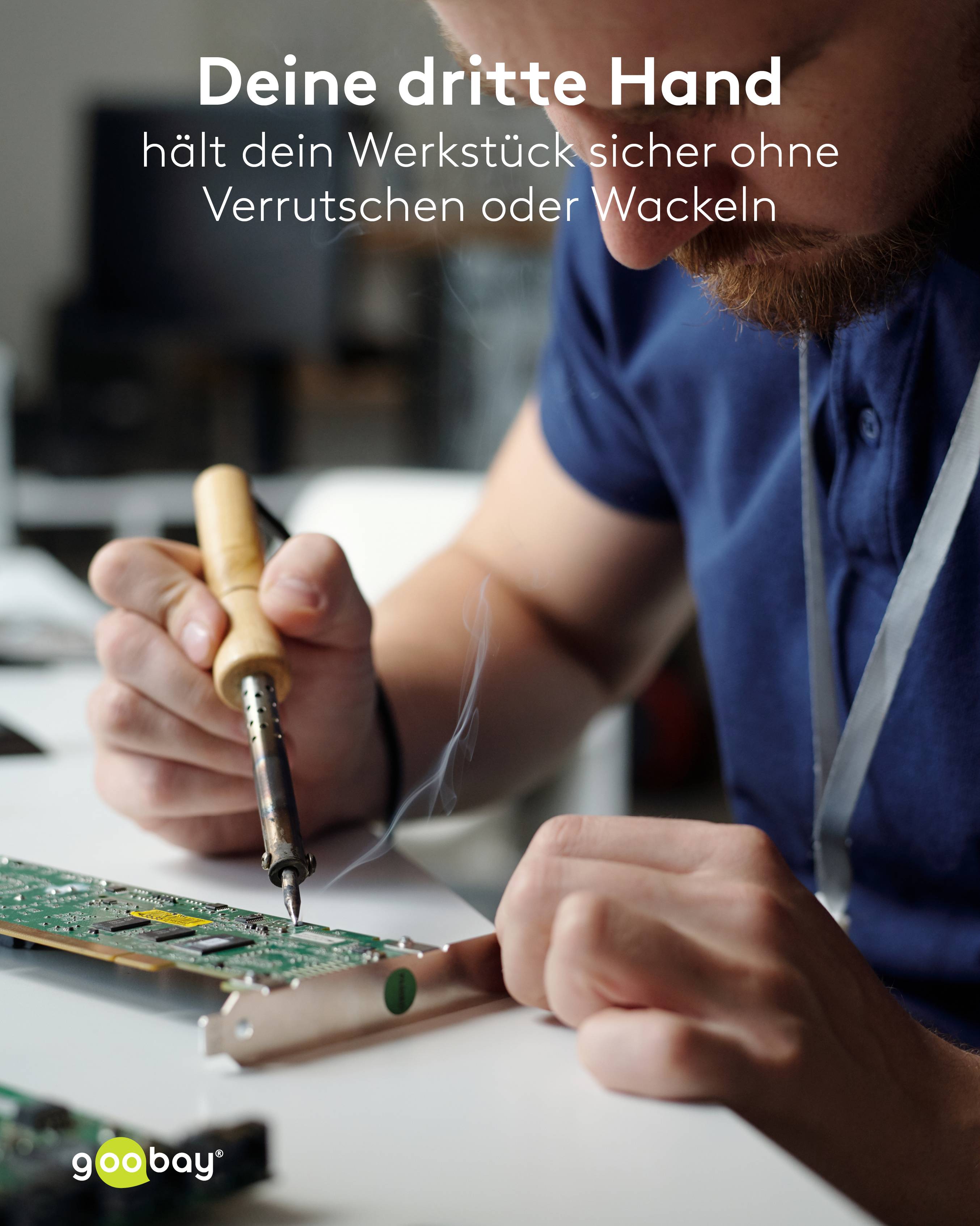 GOOBAY Magnetische Platinenhalter, 77997, 4 Stück