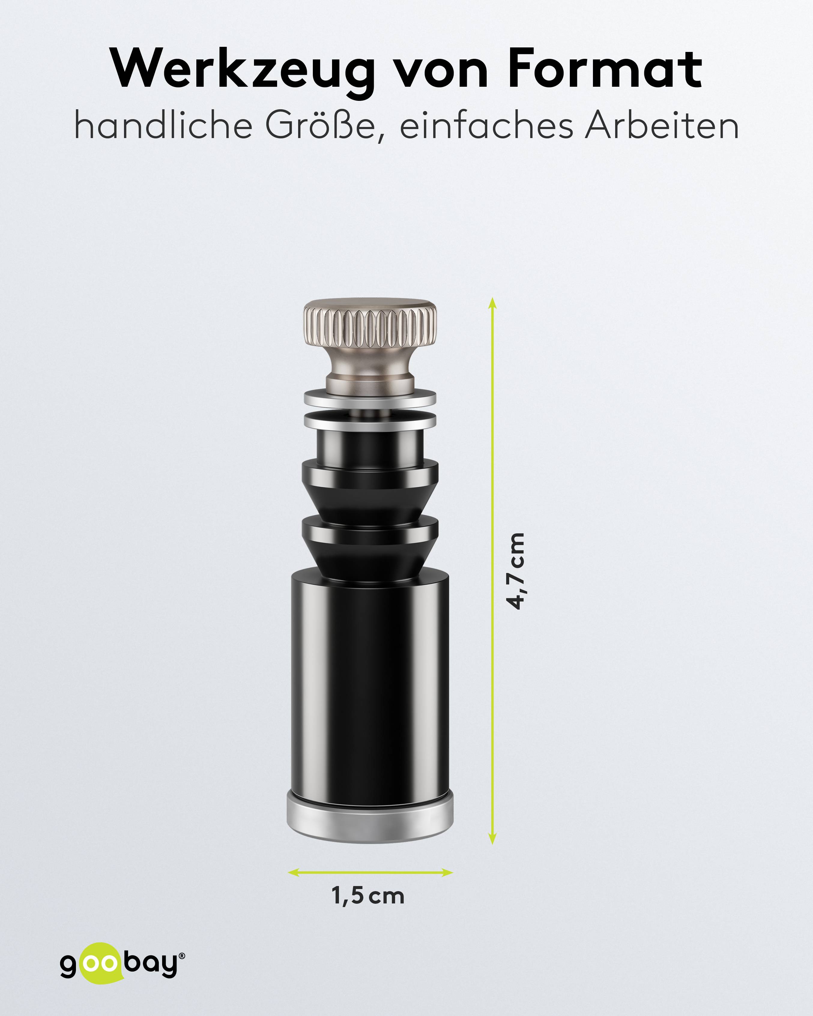 GOOBAY Magnetische Platinenhalter, 77997, 4 Stück