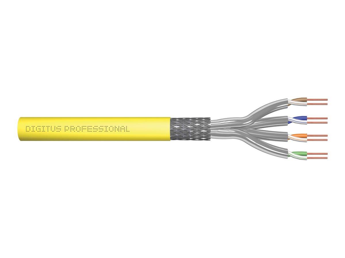 DIGITUS CAT 7A S/FTP Datenkabel - Verlegekabel, 1000 m, Simplex, Cca, GHMT PVP zertifiziert