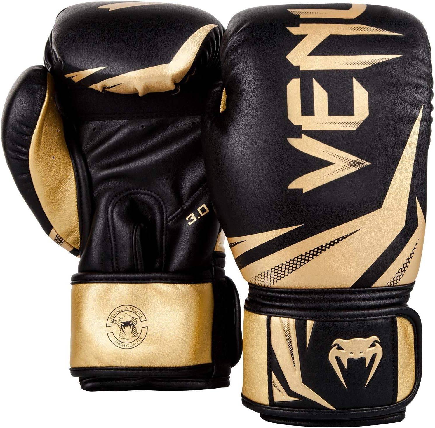 Venum Boxhandschuhe Challenger 3.0 14 Oz, schwarz gold