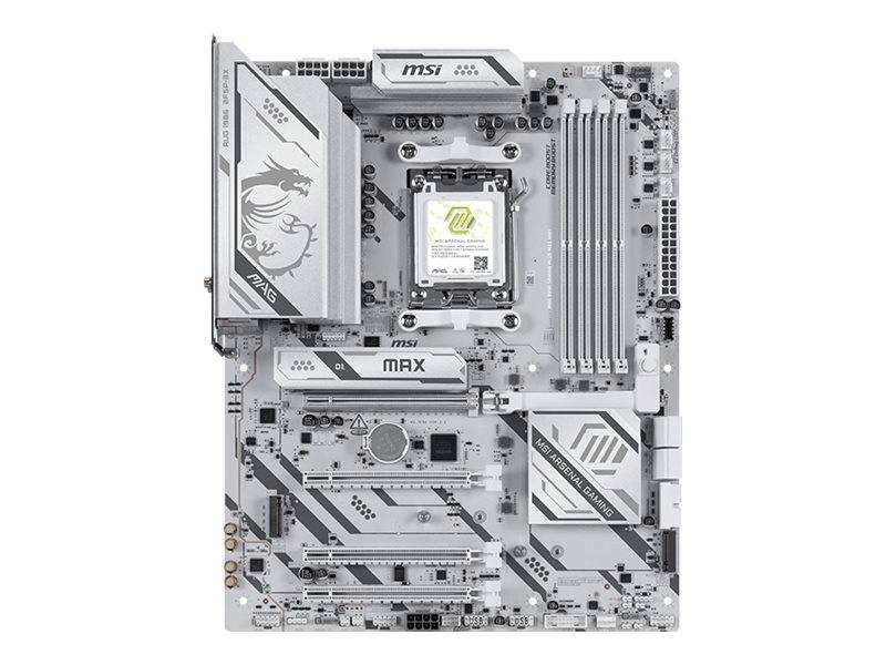 MSI MAG B850 GAMING PLUS MAX WIFI - Motherboard - ATX - Socket AM5 - AMD B850 Chipsatz - USB-C 3.2 Gen2, USB 3.2 Gen 1, USB 3.2 Gen 2 - 5 Gigabit