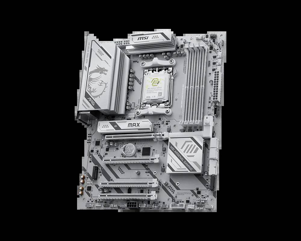 MSI MAG B850 GAMING PLUS MAX WIFI - Motherboard - ATX - Socket AM5 - AMD B850 Chipsatz - USB-C 3.2 Gen2, USB 3.2 Gen 1, USB 3.2 Gen 2 - 5 Gigabit
