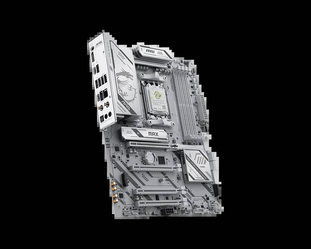 MSI MAG B850 GAMING PLUS MAX WIFI - Motherboard - ATX - Socket AM5 - AMD B850 Chipsatz - USB-C 3.2 Gen2, USB 3.2 Gen 1, USB 3.2 Gen 2 - 5 Gigabit