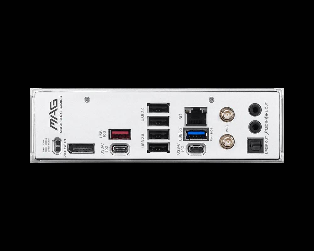 MSI MAG B850 GAMING PLUS MAX WIFI - Motherboard - ATX - Socket AM5 - AMD B850 Chipsatz - USB-C 3.2 Gen2, USB 3.2 Gen 1, USB 3.2 Gen 2 - 5 Gigabit