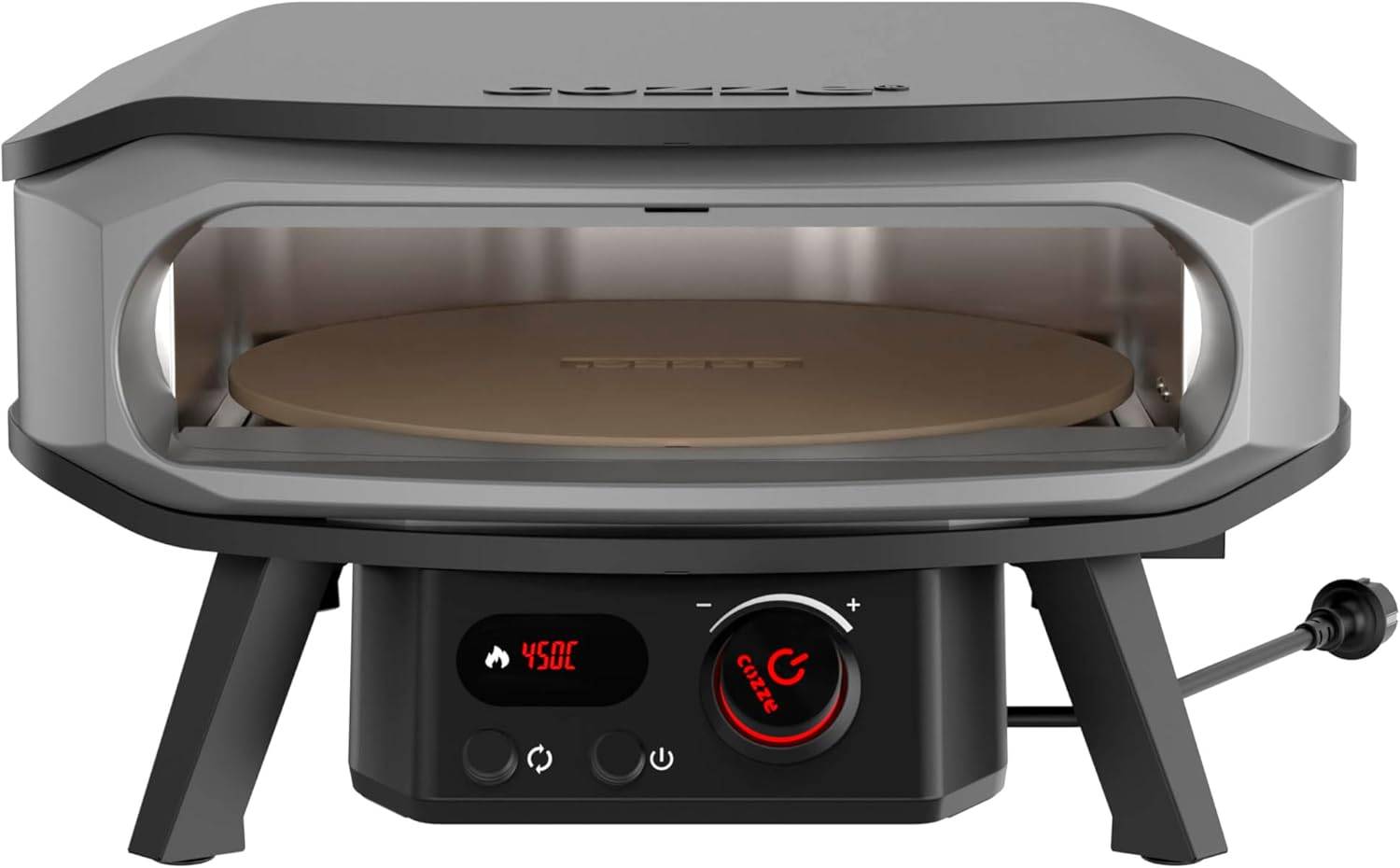 COZZE 13 Premium Rotate Pizzaofen Elektrisch mit Drehstein