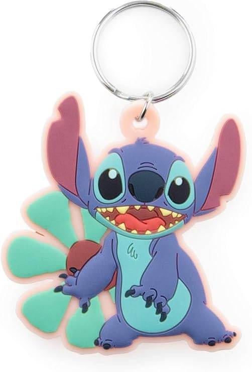 Disney Lilo & Stitch Schlüsselanhänger 8x8 cm Motiv 1