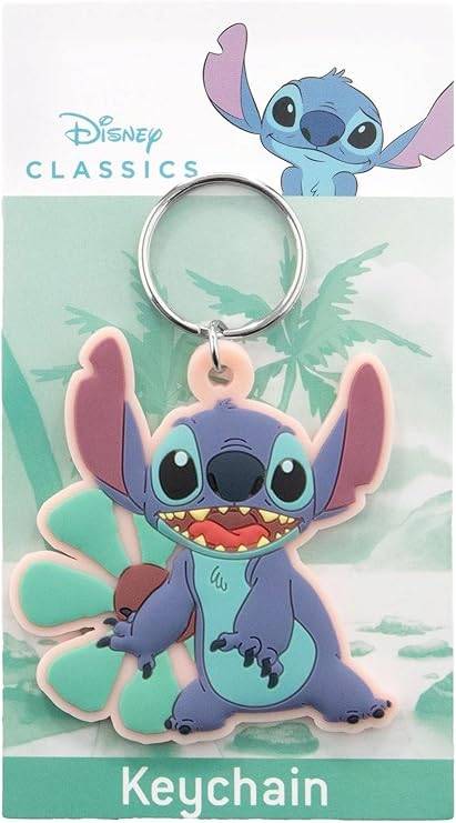 Disney Lilo & Stitch Schlüsselanhänger 8x8 cm Motiv 1