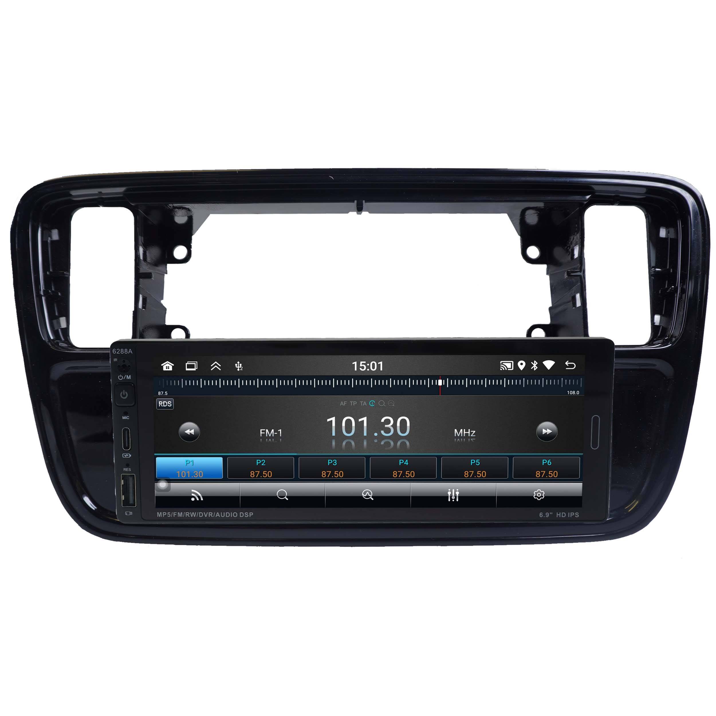 Für Volkswagen UP 12-15 6,9" Touchscreen Android Autoradio Navi GPS CarPlay