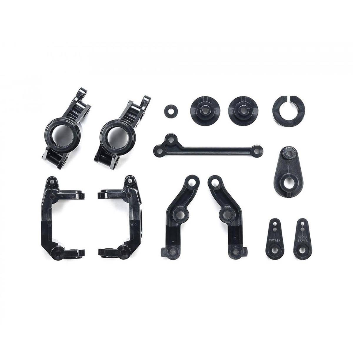 TA-03F/R C-Teile Lenkhebel/C-Halter (2)