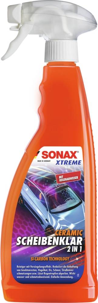 SONAX Scheibenreiniger XTREME Ceramic ScheibenKlar 2 in 1, 01744000, 750 ml