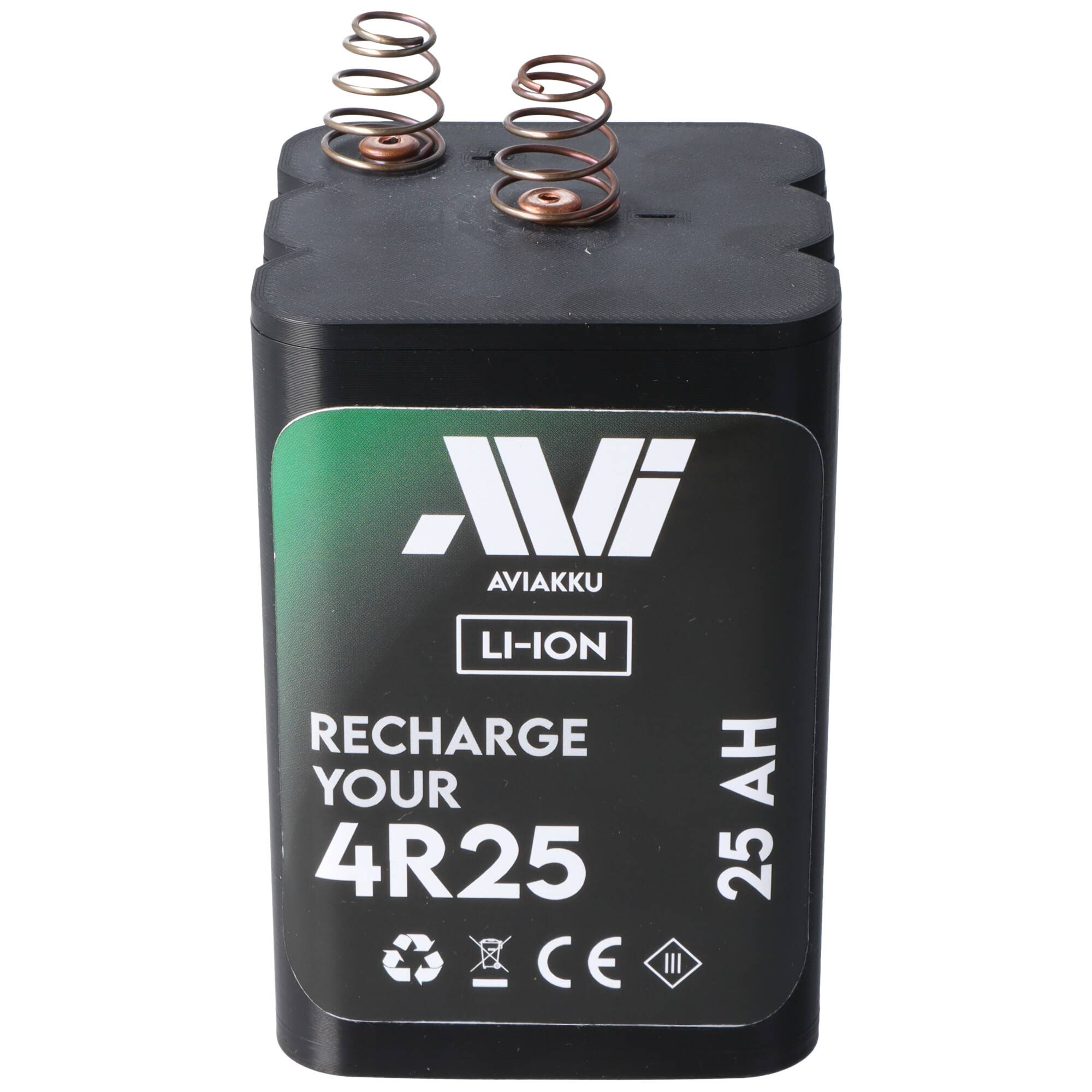 4R25R Li-ion Akku kompatibel für Blockbatterie 4R25 / 25 Ah, 430 Blockbatterie, Typ 4R25C