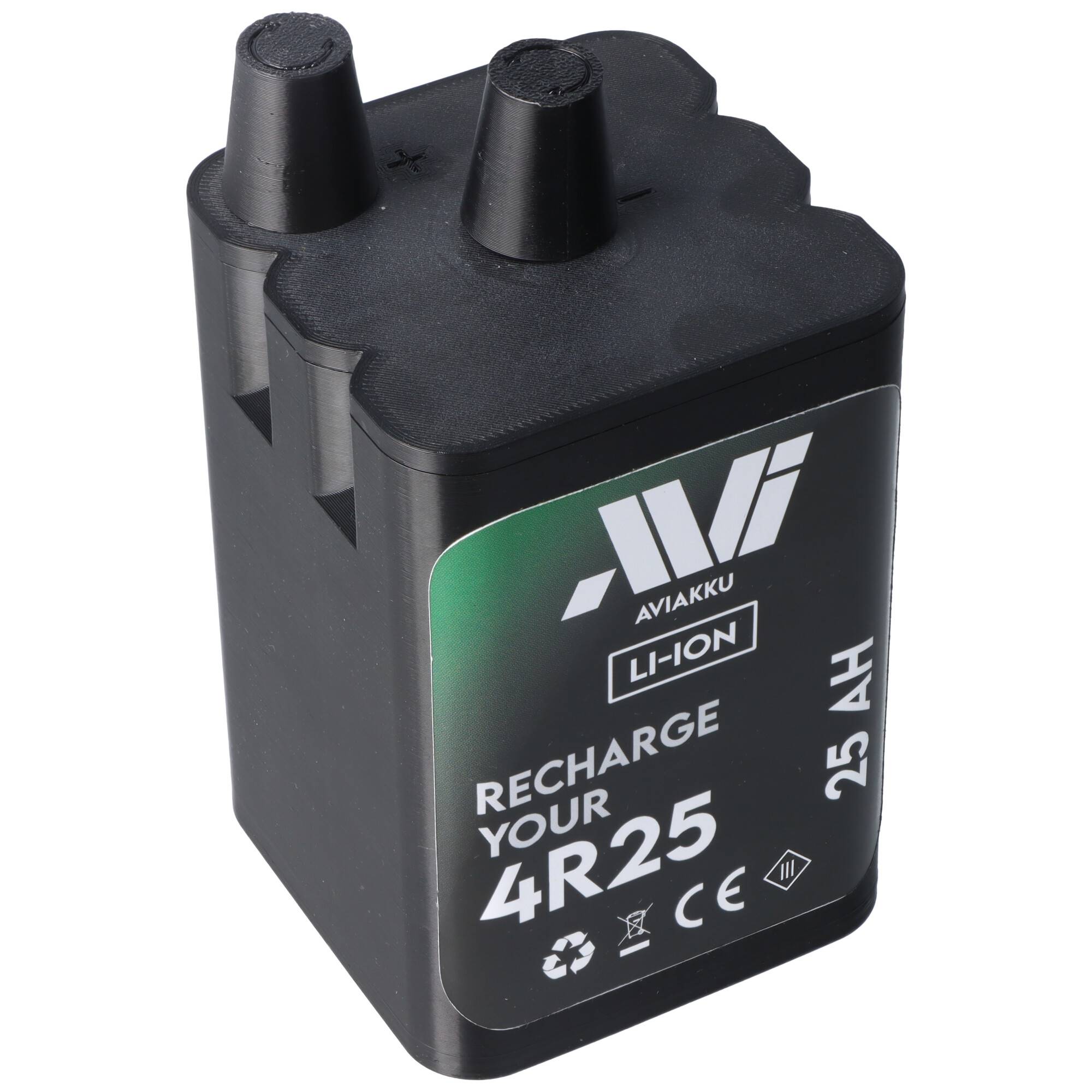 4R25R Li-ion Akku kompatibel für Blockbatterie 4R25 / 25 Ah, 430 Blockbatterie, Typ 4R25C