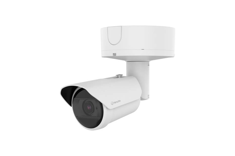 Hanwha Vision PNO-A7082R, Netzwerk Bullet Kamera, 2x MVF Objektiv AI-Analyse, 2592x1520, H.265, Audio, Alarm, IR, IP67/