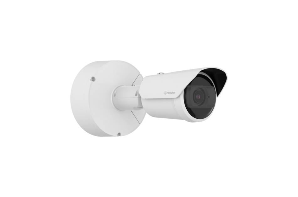 Hanwha Vision PNO-A7082R, Netzwerk Bullet Kamera, 2x MVF Objektiv AI-Analyse, 2592x1520, H.265, Audio, Alarm, IR, IP67/