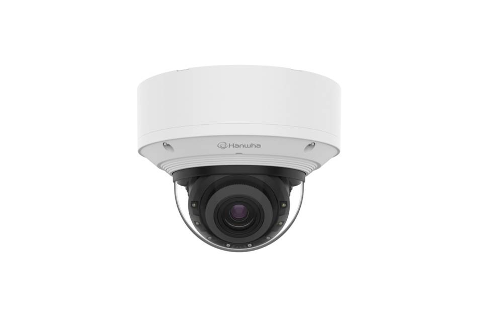 Hanwha Vision PND-A7082RV, Netzwerk Dome Kamera, Fix, 2x MVF Objektiv, AI-Analyse, 2592x1520, H.265, Audio, Alarm, IR,