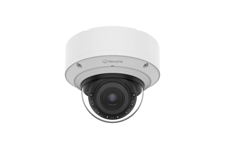 Hanwha Vision PND-A7082RV, Netzwerk Dome Kamera, Fix, 2x MVF Objektiv, AI-Analyse, 2592x1520, H.265, Audio, Alarm, IR,