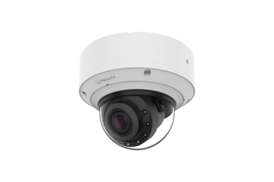 Hanwha Vision PND-A9082RV, Netzwerk Dome Kamera, Fix, 2x MVF Objektiv, AI-Analyse, 3840x2160, H.265, Audio, Alarm, IR,