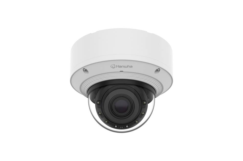 Hanwha Vision PND-A9082RV, Netzwerk Dome Kamera, Fix, 2x MVF Objektiv, AI-Analyse, 3840x2160, H.265, Audio, Alarm, IR,