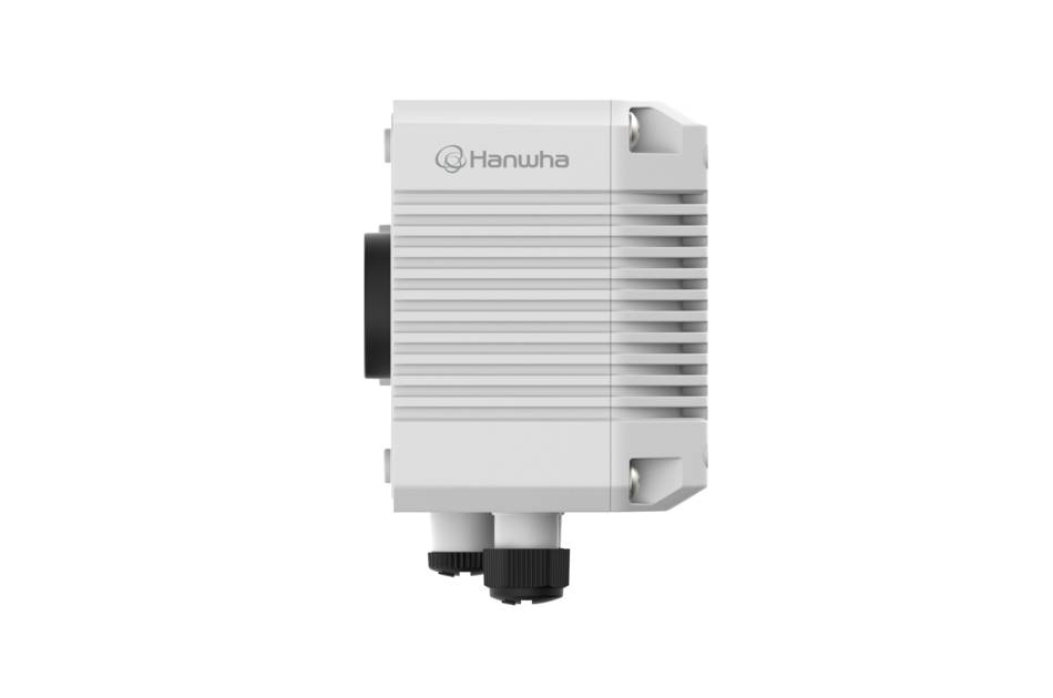 Hanwha Vision TNS-7000M, Industrielle Mono Barcode Reader Kamera, max. 50fps bei 3MP Auflösung, 24VDC, IP67, IK10