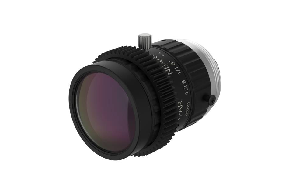 Hanwha Vision SLM-5M06, Mono BCR Camera lens 6mm lens for Mono BCR Cameras