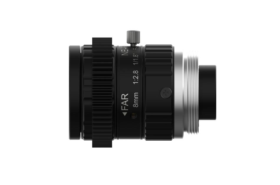 Hanwha Vision SLM-5M08, Mono BCR Camera lens 8mm lens for Mono BCR Cameras