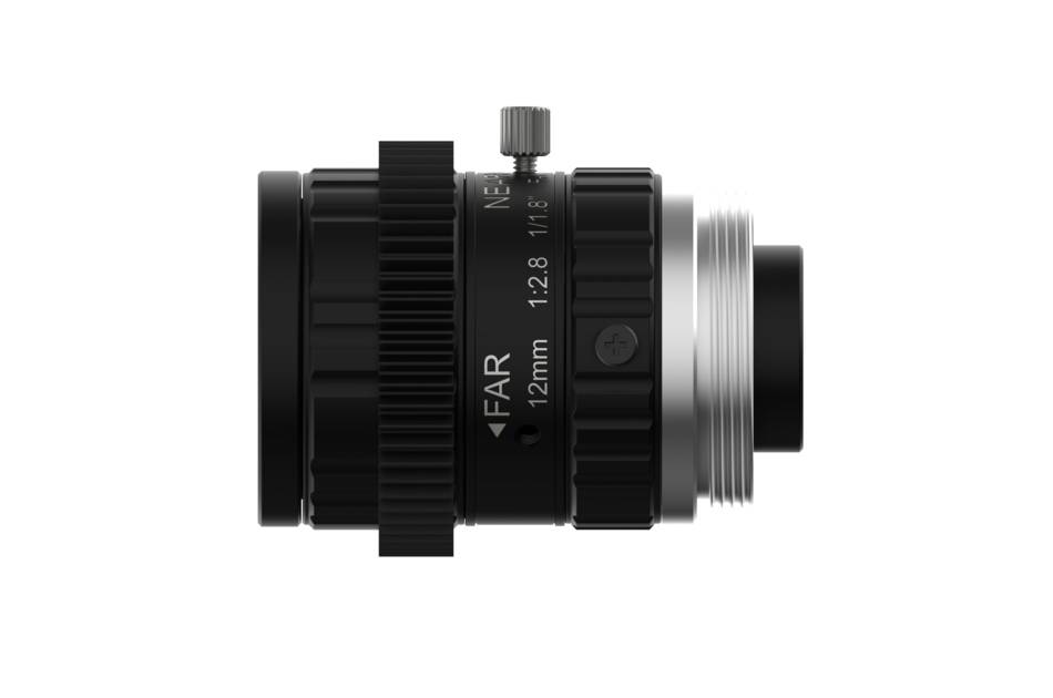 Hanwha Vision SLM-5M12, Mono BCR Camera lens 12mm lens for Mono BCR Cameras