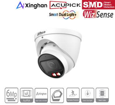 Dahua - IPC-HDW3849TP-ZS-IL -IP - Eyeball, - 8MP/1/2,7" CMOS - 2,7 ~ 13,5mm / H:114°32° V:58°17° - 4x LED, IR Licht 5
