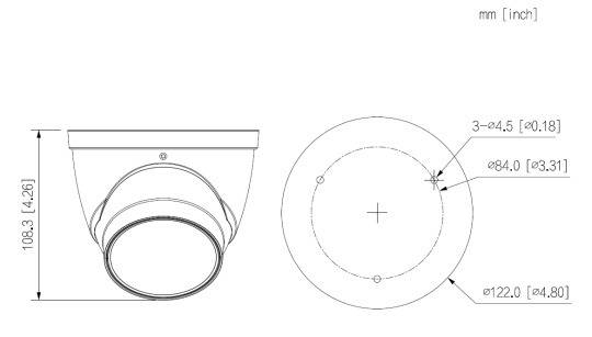 Dahua - IPC-HDW3649TP-ZS-IL -IP - Eyeball, - 6MP/1/2,7" CMOS - 2,7 ~ 13,5mm / H:114°32° V:58°17° - 4x LED, IR Licht 5