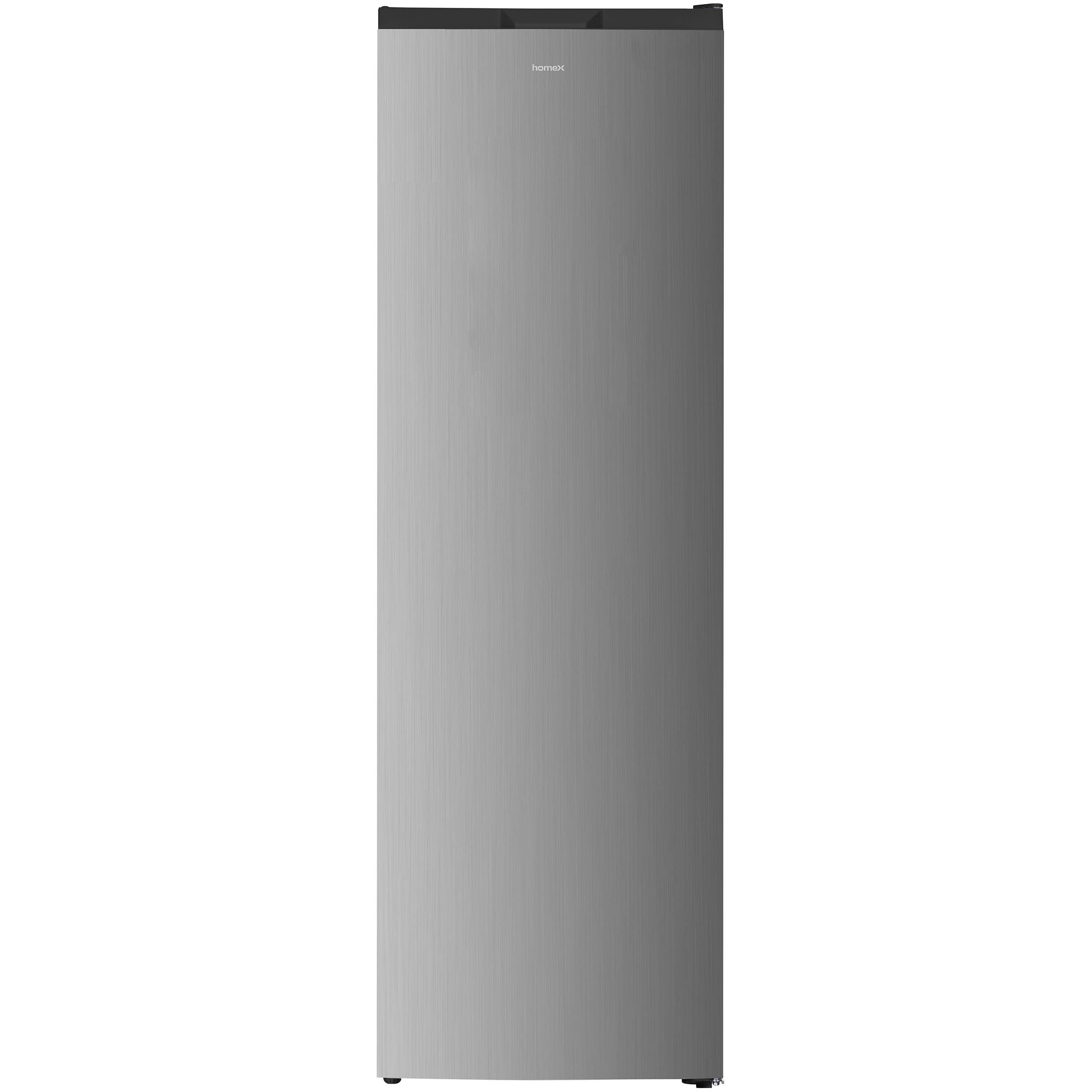 homeX Gefrierschrank No Frost, Tiefkühlschrank groß - 204 Liter, 4-Sterne Gefrieren, Super-Frost-Funktion, FSN2041E-S