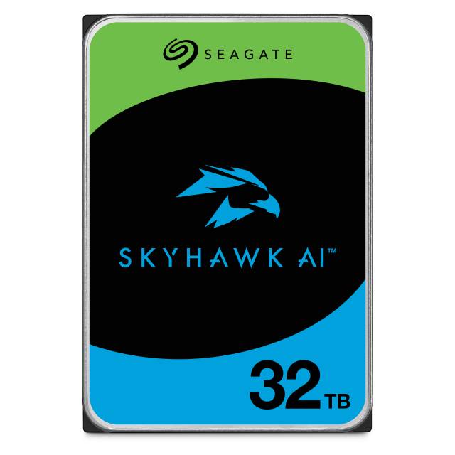 Seagate SkyHawk AI, 32 TB, 512 MB, 3.5", Serial ATA III